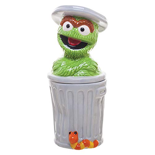  Sesame Street Oscar Sculpted Ceramic Salt & Pepper Set
