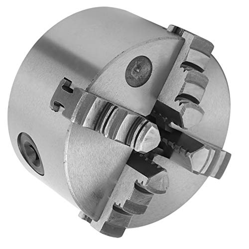  Lathe Chuck Scroll Lathe Chuck 4‑Jaw Self Centering Lathe Chuck Self‑Centering Chuck For Lathes Machine 100mm/3.9in Clamping Range