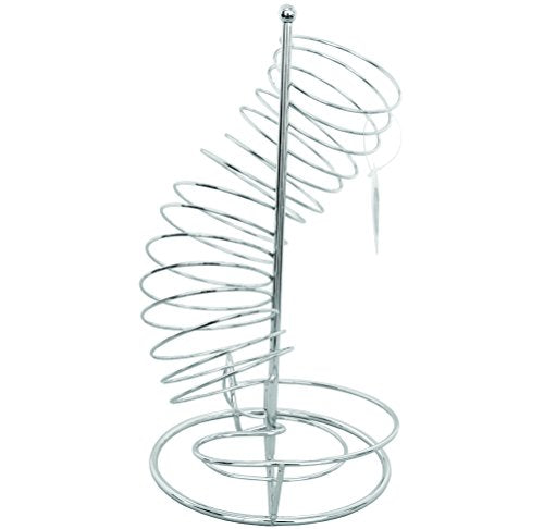  Craft Products FSP1206 Spiral Fruit Basket, 12", Chrome Plated