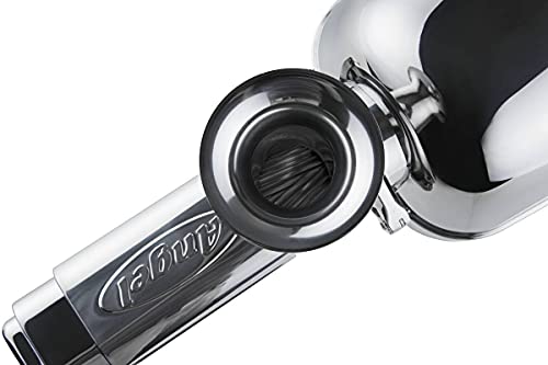  7500 With Soft Fruit Housing Filter, 3HP Grinding Force, 82RPM Cold Press Slow Juicer, SUS-304 Food Grade Steel, 10 Year , AG-7500, Silver, 19 1/2In L X 7 3/4In W H (Assembled)