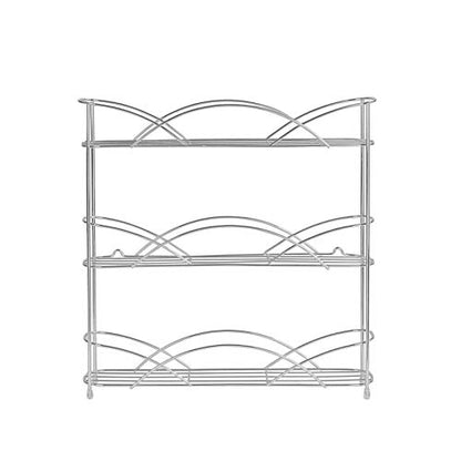  Spectrum Diversified Countertop 3-Tier Spice Rack, Chrome
