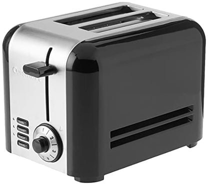 Cuisinart CPT-320 Compact Stainless 2-Slice Toaster, Brushed Stainless (Renewed)