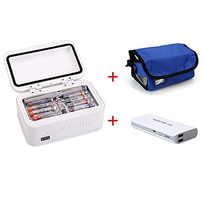  TONPOP Small Refrigerator Box Portable Mini Refrigerator Charging Treasure Car Three-purpose Refrigerator Box Carrying Case Refrigerator ()