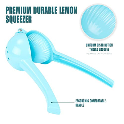  Manual Juicer Citrus Lemon Squeezer, Fruit Juicer Lime Press Metal, Professional Hand Juicer Kitchen Tool