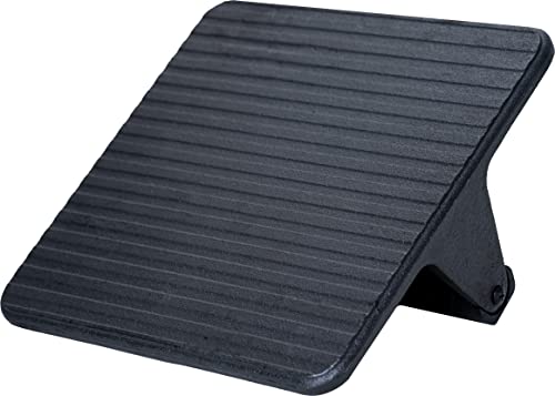 Blackstone XL Griddle Press, 5436, Cast Iron Smooth Grill Meat Press For Crispy Bacon, Evenly Cooked Steak & Healthier Hamburgers – Sandwich Sear Press, Black