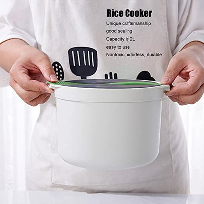  Microwave Rice Cooker, Microwave Rice Maker 2L For Microwave For Kitchen