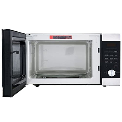  Countertop Microwave Oven, 1.1 Cu. Ft. 1000-Watts Microwave Oven With Sensor Cook & Sensor Reheat, 7 Convenient Programs, Express Cooking Knob, Stainless Steel Countertop Microwave Ovens
