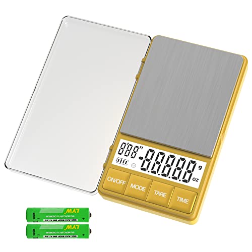  Espresso Scale With Timer 1000g/0.1g, Small And Handy Barista Scale, Gold Brew Drip Tray Coffee Scale With Timer