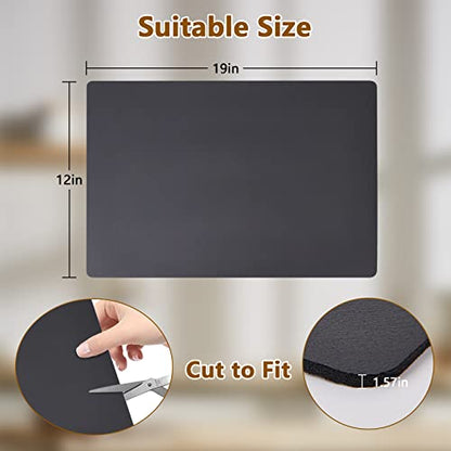 Coffee Mat Absorbent Coffee Bar Mat For Kitchen Hide Stain Rubber Backed,Super Absorbent Draining Mat,12" X 19" Coffee Bar Accessories Fit Under Coffee Pot