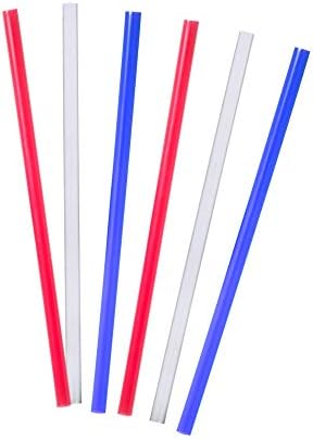 Tervis Tumbler Reusable Straight Straws BPA Free-Dishwasher Safe-6 Pack, 10", Clear