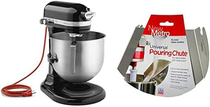 KitchenAid KSM8990WH 8-Quart Commercial Countertop Mixer, 10-Speed, Gear-Driven, White