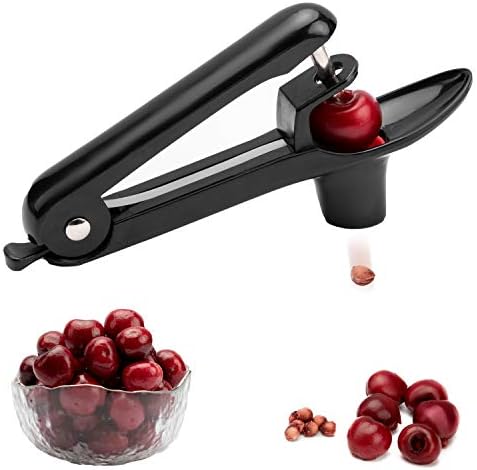  Cherry Pitter Tool Cherries Corer Pitter Tool Stainless Steel Fruit Pit Remover For Cherry Jam With Lock Design