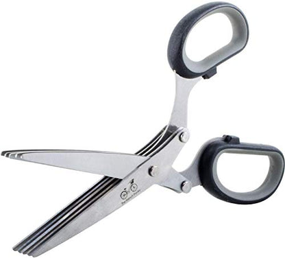  Kitchen Shears Heavy Duty Kitchen Scissors Gift Set– The Ultimate Three Piece Scissor Set | Standard Kitchen Shears | Dual Blade Salad Shears | Multi-Blade Herb Shears
