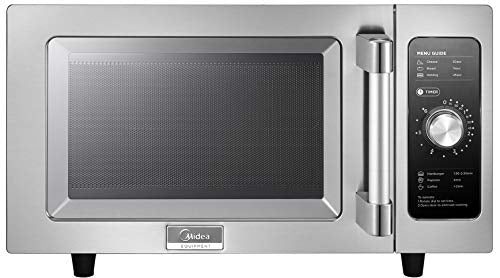  1025F0A Stainless Steel Countertop Commercial Microwave Oven, 1000W & OXO Good Grips Microwave Egg Cooker,White