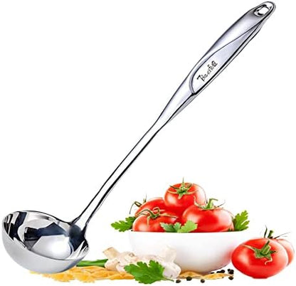  High-grade Stainless Steel Slotted Spatula,Cooking Slotted Turner For Kitchen 1-Pcs (13.5 Inch)