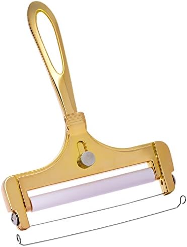 Stainless Steel Wire Cheese Slicer, Adjustable Thickness Cheese Cutter For Soft, Semi-Hard Cheeses Kitchen Cooking Tool