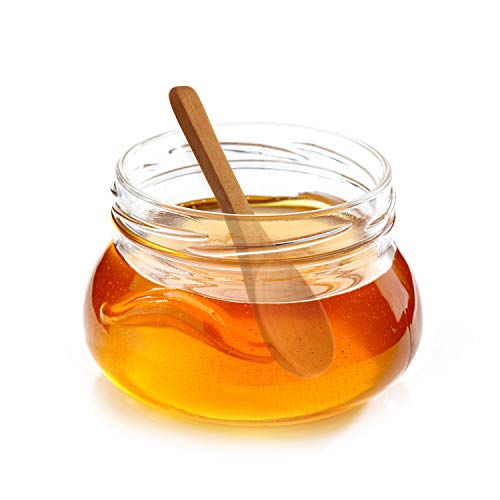  50 Pieces Small Wooden Spoons, 3.5'' L, Mini Nature Spoons Wood Honey Teaspoon Cooking Condiments Spoons For Kitchen Seasoning Jar Coffee Tea Sugar