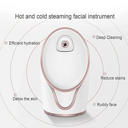  CUCERA Hot And Cold Spray Face Steamer Nano Hydrating Sprayer Steam Face Steamer Household Open Pores Small