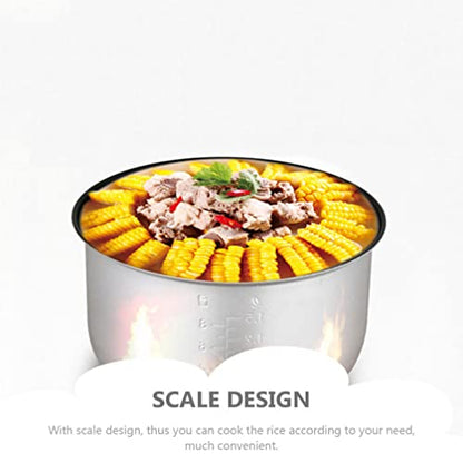  Inside Pot Inner Cooking Pot Rice Cooker Inner Pot Rice Cooker Liner Non- Stick Rice Cooking Container Rice Cooker Pot Electric Cooker Accessory Style B Pressure Cooker Inner Pot Rice Cooker Accessories