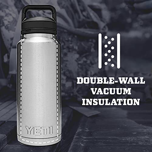Yeti Rambler 46 Oz Bottle, Vacuum Insulated, Stainless Steel With Chug Cap