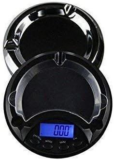  0.1 X 500g Ashtray Portable Digital Weigh Scale Electronic With ABS Plastic And LCD Back-Lit Multifunctional Tare Auto On And Off For Gold, Silver, Gemstone, Jewellery [Energy Class A+]