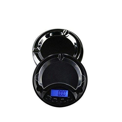  0.1 X 500g Ashtray Portable Digital Weigh Scale Electronic With ABS Plastic And LCD Back-Lit Multifunctional Tare Auto On And Off For Gold, Silver, Gemstone, Jewellery [Energy Class A+]