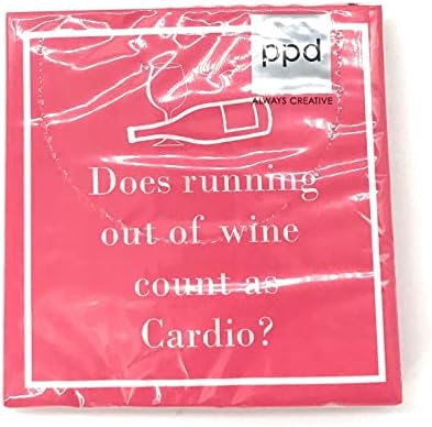  Ve Beverage Paper Napkins – Tabletop Disposable Kitchen Cocktail Napkin – For Lunch, Dinner, Birthdays, Parties, Celebrations, Holidays – Set Of 20, Wtf Design
