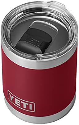 Yeti Rambler 10 Oz Lowball, Vacuum Insulated, Stainless Steel With MagSlider Lid, Black