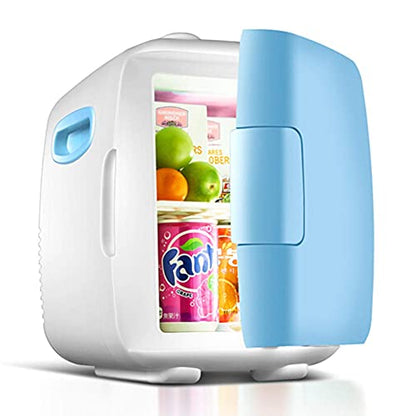  TONPOP Mini Fridge, 5-Liter Capacity Cooler/Warmer, Single Door Mini Fridge Freezer For Cars, Road Trips, Homes, Offices&Dorms
