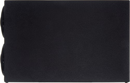  San Jamar C2902 EZ-Fit Dimension Polystyrene Beverage Dispenser Cabinet With Black Trim Rings, 7-3/4" Width X 15" Height X 23-3/4" Depth, Black