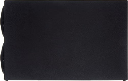  San Jamar C2902 EZ-Fit Dimension Polystyrene Beverage Dispenser Cabinet With Black Trim Rings, 7-3/4" Width X 15" Height X 23-3/4" Depth, Black