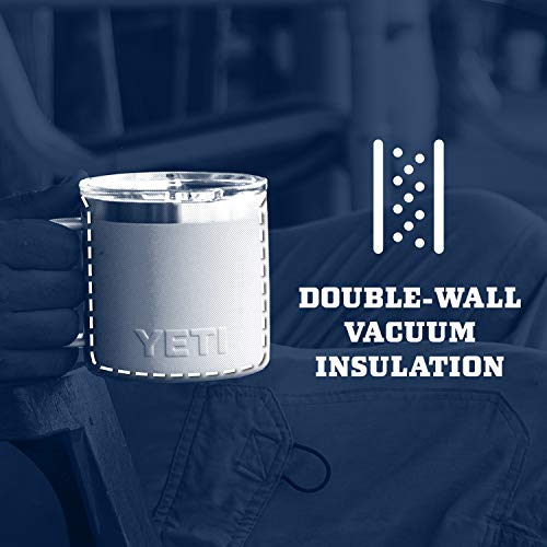 Yeti Rambler 14 Oz Stainless Steel Vacuum Insulated Mug With Lid