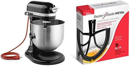 KitchenAid KSM8990WH 8-Quart Commercial Countertop Mixer, 10-Speed, Gear-Driven, White