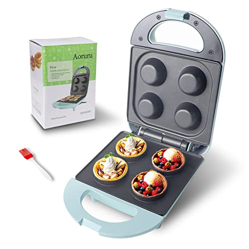  Mini Waffle Bowl Maker 4 Belgium Waffle Bowls