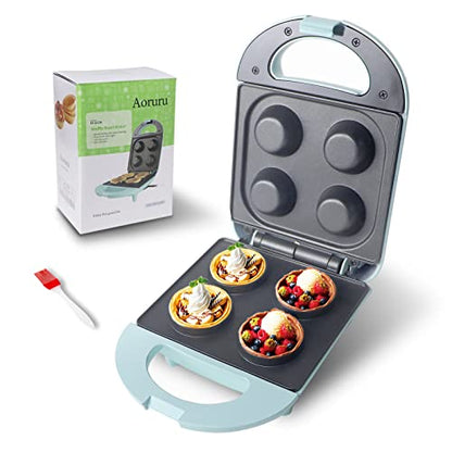  Mini Waffle Bowl Maker 4 Belgium Waffle Bowls