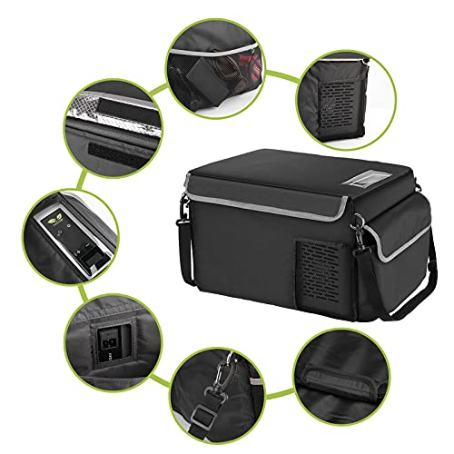  Insulated Protective Cover Transit Bag For 10 Quart Portable Refrigerator Fridge