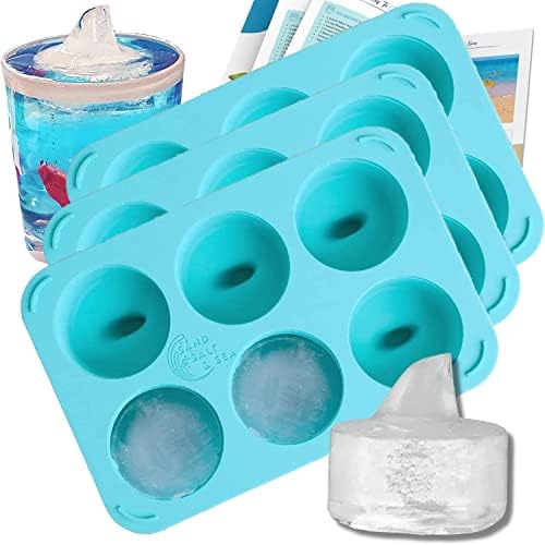  Hark Gifts For Shark Lovers Cool Shark Stuff For Shark Party- Shark Mold Ice Molds Fun Shapes For Shark Theme Birthday Party Supplies - Fun Ice Cube Trays Perfect Funny Shark Fin Craft Ice Cube Molds