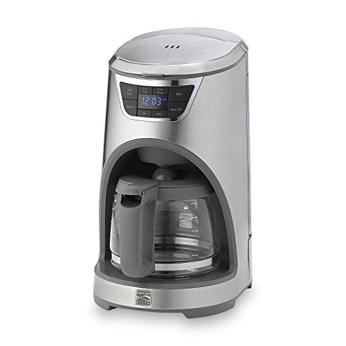  Elite 76772 12-Cup Drip Coffee Maker In Stainless Steel