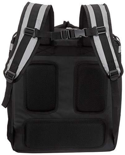  Pizza Delivery Backpack, 18"L X 15"W X 16"H (46 X 38 X 41 Centimeter), Cup Holder Included,Food Delivery Backpack, Food Delivery Bag, Thermal Backpack,Heat Insulated Backpack, Insulated Backpack (Black)