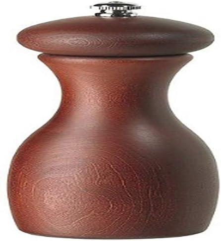  ' Mill Marsala Collection Pepper Mill, Cinnabar - 4 Inch, Adjustable Coarseness Fine To Coarse, MADE IN U.S.A.