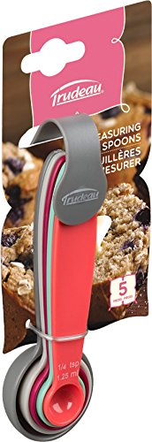  Measuring Spoon, Set Of 5, Assorted