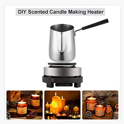  Mini Stove,Portable 500W Electric Mini Stove Hot Plate Multifunction Home Heater (US Plug 110V), Suitable For The Soup And The Porridge,hot Pot