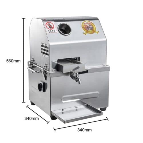  800W Commercial Electric Sugar Cane Juicer Sugarcane Juice Press Machine 220V