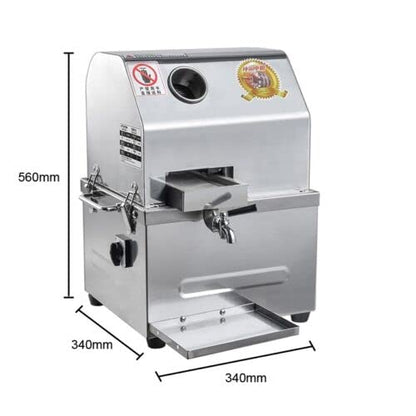  800W Commercial Electric Sugar Cane Juicer Sugarcane Juice Press Machine 220V