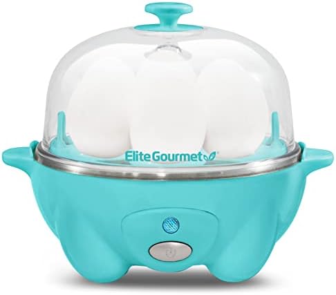  Elite Gourmet EGC-007B# Rapid Egg Cooker, 7 Easy-To-Peel, Hard, Medium, Black & ESM2207 Maxi-Matic Sandwich Panini Maker Grilled Cheese Machine Tuna Melt Omelets Non-Stick Surface, 2 Slice, Black