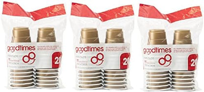  2oz Mini Party Cups (3 Packs Of 20 Cups) Perfect Size For Liquor Shots, Jello Shots, Halloween Parties, Serving Condiments And Kids Love Them Too! (Silver)