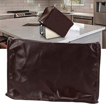  Bread Maker Machine Cover, Effective Long Life Span Waterproof Toaster Protector Exquisite For Kitchen Appliance(Brown)