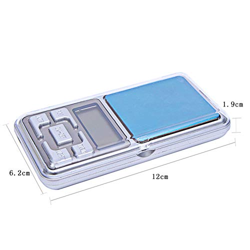  Gram Weighing Scale ，Mini Pocket Balance Weigher With LCD Display，Electronic Gram Scale For Jewelry Seasoning Kitchen