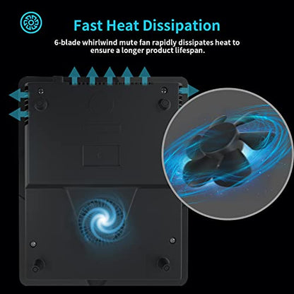  Portable Induction Cooktop, ISiLER 1800W Electric Induction Cooker Cooktop With Kids Safety Lock, Sensor Touch Countertop Burner With Timer For Apartment RV Camper