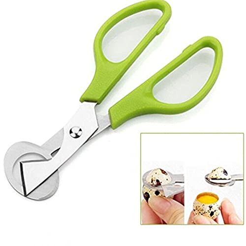  Quail Egg Shell Cutters Scissors Small Quail Egg Cracker Opener Cigar Cutter Stainless Steel Blade Tool